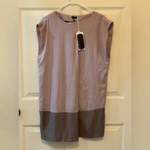 G Kim Sleeveless Two-Tone Dress.  Size-Small